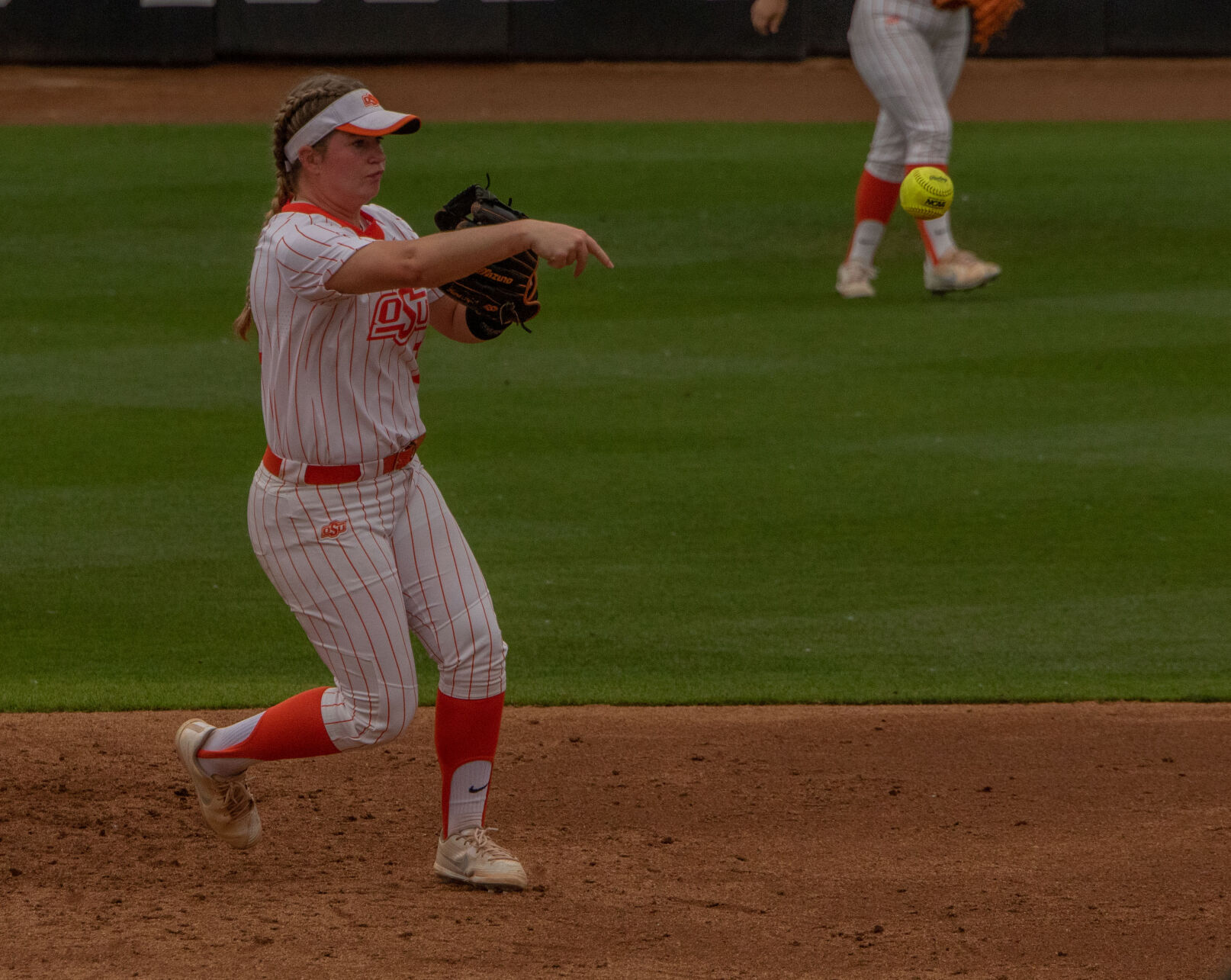 Throw to first